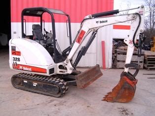 bobcat 328 mini excavator specs